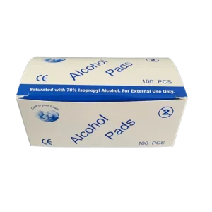 70% Isopropyl Alcohol Prep Pads 3x6cm Sterile Medical Alcohol Swabs Antiseptic Skin Prep Wipes CE ISO Certified