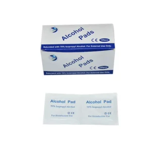 70% Isopropyl Alcohol Prep Pads Sterile Medical Alcohol Swabs for Skin Sanitizing Individually Wrapped Antiseptic Wipes