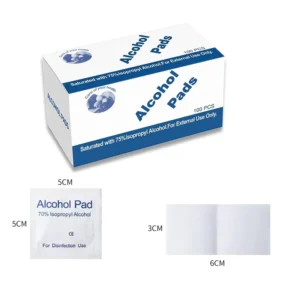 70% Isopropyl Alcohol Prep Pads Swabs Individually Wrapped for Home Medical First Aid Kits Great for Sterilization Antiseptic