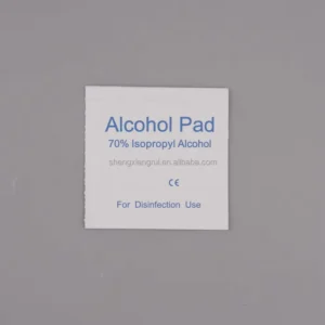 70% Isopropyl Alcohol Swabs for Injection Prep Sterile Non Woven Pads 3x6cm Individually Packed CE Certified