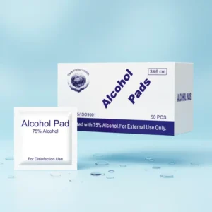 70% Isopropyl Individually Wrapped 100pcs Non Woven Alcohol Swabs for Daily Wound Care