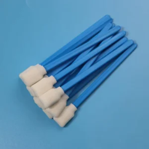 707 China Supply Blue Handle Rectangle Sponge Foam Swab for DTF and DTG Printer Cleaning