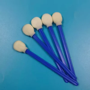 708 Blue Handle Lint Free Swab Sponge Foam Tip Detailing Swab Printer Cleaning Swab Car Cleaning Swab for Ink Removing