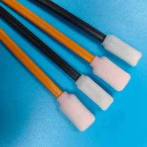 712A Lint Free Orange Stick Rectangular Printer Cleaning Swab Sponge Foam Tip Detailing Swab for Ink Removing