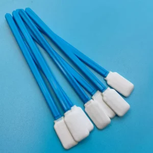 714 Lint Free Flat Square Precision Cleaning Swab Printer Cleaning Polyester Swab for Cleanroom