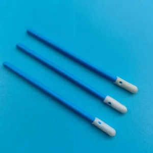 742 Blue PP Stick 3.2mm Precision Sponge Swab Electronics Cleaning Foam Tip Detailing Swab for Cleanroom