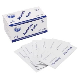 75% Alcohol Wet Wipes 100pcs Box Package Antibacterial Disinfecting Wet Wipes for Daily Cleaning