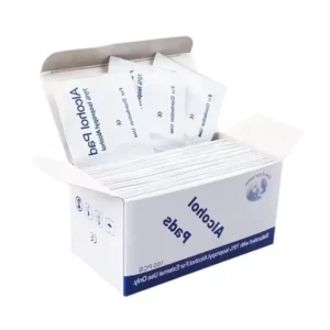 75% Alcohol Wet Wipes 100pcs Box Package Antibacterial Disinfecting Wet Wipes for Daily Cleaning