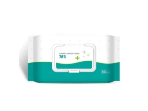 75% Alcohol Wipes Large Pack Of 80 Sheets Per Pack Portable Design For Convenient And On The Go Sanitization