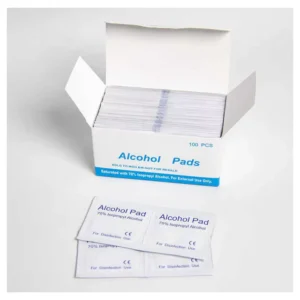 75% Ethyl Alcohol Satinated Wipes for External Use Alcohol Pads & Swabs