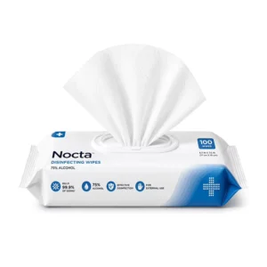 75% Isopropyl Alcohol Disinfecting Wipes Soft Pack Antibacterial Sanitizing Wet Tissues Flip Top Lid Alcohol Wipes