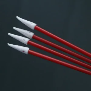 750 Lint Free Precision Cleaning Sponge Detailing Swab Car Cleaning Swab Foam Tip Cleanroom Swab with Red Handle