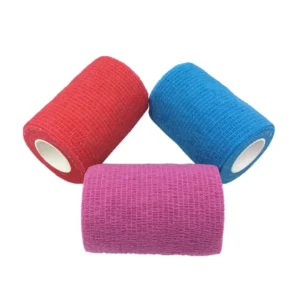 75mm 3inch Elastic Breathable Protective Cohesive Bandage for Horse Sports and Handguard Colorful Adhesive Tape for Boxing