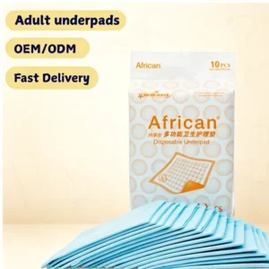 76*76cm Woman Incontinence Pads Incontinence Overnight Pads Adult Disposable Incontinence Bed Pads