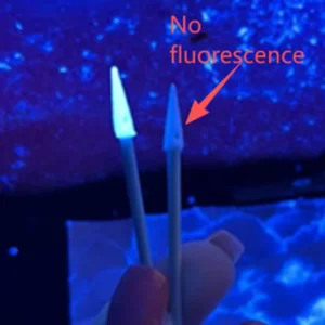 76mm High Precision Pointed Foam Cleaning Swabs No Fluorescence Fine Tip Swab for Electronics PCB Detail Cleaning 100pcs pack