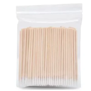 7cm 10cm 1000pcs Bag Single Head Cotton Swab Wood Sticks Tip Cleaning Bud for Permanent Eyebrow Disposable Micro small Pointed