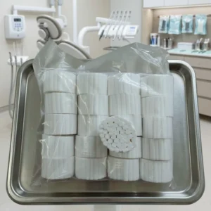 8*38mm 50pcs/roll 20roll/bag Portable Dental Unit Disposable Medical Surgical Dressing 100% Cotton Hospital Ultra Soft Strong