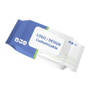 80 Sheets Alcohol Antiseptic Wet Wipes for Surface Cleansing and Disinfecting