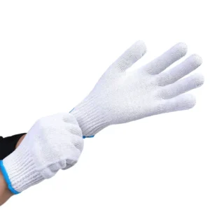 800g 10 Needle Cotton Knitted Work Gloves Breathable Durable Flexible Industrial Safety Gloves