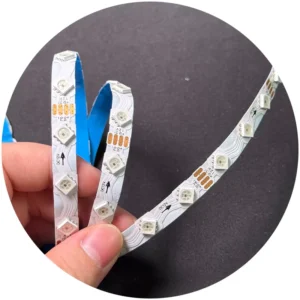 8mm S Led Flexible Strip Light DC12V Smd5050 60leds Neon Strip S Strip Zigzag Magic RGB Led Strip for Channel Letter