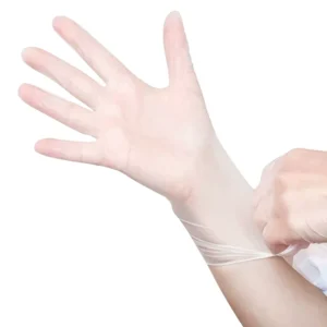9 Inch Disposable PVC Gloves Powder Free Waterproof Durable Silicone Free Industrial Safety