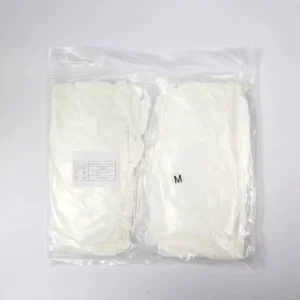 9” White Disposable Nitrile Gloves Powder Free Latex Free Industrial Safety Work Gloves