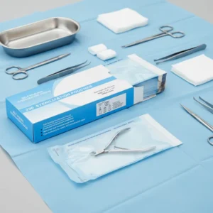 90*260mm Self Sealing Sterilization Pouch Self Adhesive Self Heating Dental Clinic Use CE Certified Medical Consumables