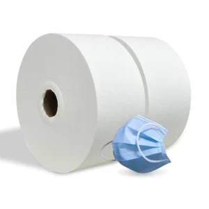 99% Melt Blown Non Woven Fabric Waterproof Breathable BFE 99 PP Melt Blown Cloth Dot Plain Face Cover Material