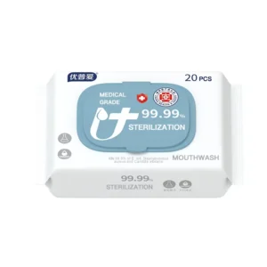 99% Sterilization 20pcs Eco Friendly Antibacterial Non Woven Sanitary Wet Wipes 20*18cm Bulk Supply