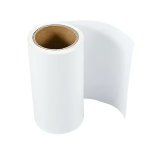 A4 Single Double Sided Tape Isolation Glassine Release Paper Silicone Coated Paper Roll for Medical Dressing and Tape