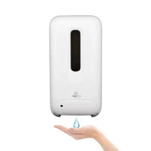 ABS Plastic 1000mL White Wall Mounted Eco Friendly Foam Hand Sanitizer Liquid Soap Dispenser Refillable Bottle Toilet Hotel