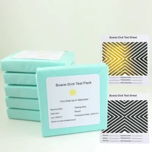 AIDACX Medical Dental Bowie Dick Paper Test Pack with Custom Logo for Sterilization Validation