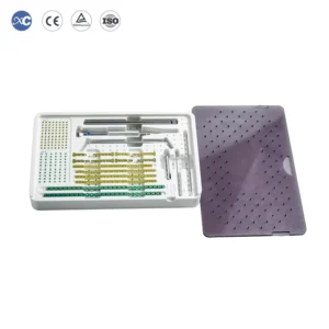 ALPS Mini Locking Plate System Kit 1.1 1.6 mm Veterinary Orthopedic Surgical Instruments Set for Small Animals Precise Fixation