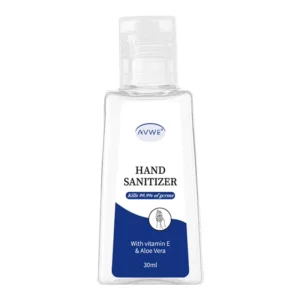 AWVA Olive Oil Mineral Antibacterial Transparent Mini Hand Sanitizer Waterless Wash Gel 50ml Easy Clean Adults AWVA 50 WAS
