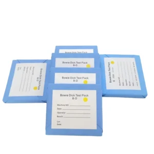 AZR MEDICAL Steam Sterilization Bowie Dick Test Pack Lead Free Disposable BD Test Pack ISO9001 Certified for Dental Medical Eye