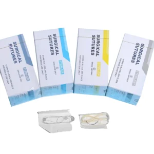 Absorbable Medical Surgical Sutures with Needle General Surgery Use Sizes 45cm/70cm/100cm/125cm Model NL