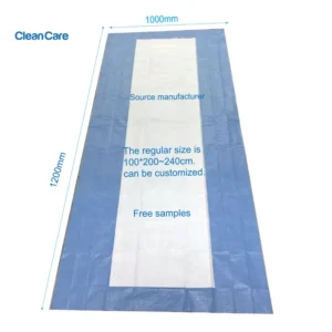 Absorbent Bed Pad Bulk Elder Care Underpad Nursing Home Underpad Adult Blue Underpad Manufacturer