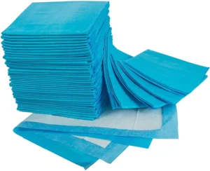 Absorbent Fluff Protective Bed Pads Pee Pads Disposable Incontinent Pad for Babies Adults Elderly Non Woven Fabric 5 Ply