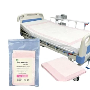 Absorbent Waterproof Adult Urine Pad Disposable Incontinence Mattress Medical Care Sheet Customizable logo