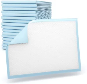 Absorbent Waterproof Under Pad Protective Mats for Mattress Professional 90cm X 60cm Disposable Incontinence Bed Pads