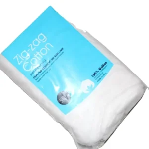 Absorbent Zig Zag Cotton Wool