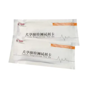 Accessory Beiteshuang BTS Canine Progesterone Test Card Kennel Pet Clinic Rapid Test Veterinary