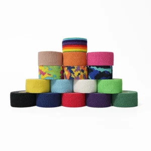 ActiveX Factory OEM Cotton Spandex Elastic Water Resistant Breathable Eco Friendly Adhesive Bandage EAB Sports Tape for