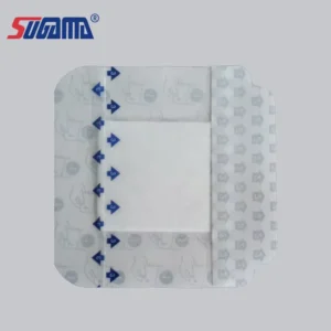 Adhesive Medical Transparent Wound Dressing with Sponge
