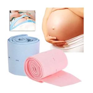 Adjustable Buttonhole Elastic Band with Snaps Fort Fetal Heart Monitoring Bandage Belt Pregnant Women Use