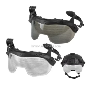 Adjustable Tactical Rail Goggles Protective Prescription Glasses Anti Fog Anti Violence PC Lenses Eye Protection