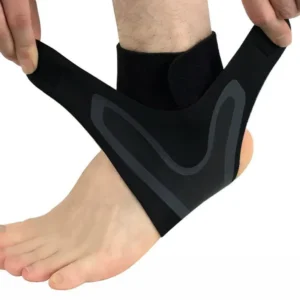 Adjustable Wraps Compression Sleeve Elastic Foot Anti Sprain Heel Protective Strap Socks Ankle Support