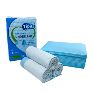 Adult Care Disposable Incontinence Pads Elderly Lead Proof Underpad 60*90 USA Fluff Pulp 3D Leak Prevention Tipiti