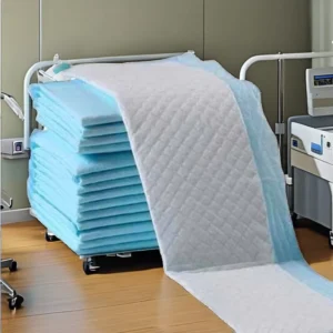 Adult Disposable Fluff Pulp 5 Ply Waterproof Bed Sheet Underpads Super Absorbency for Medical Use