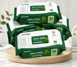 Adult Disposable Non Woven Wet Wipes with Antibacterial for Incontinence Cleaning and Large Size Disinfecting